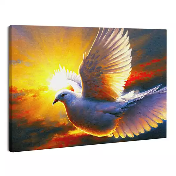 Obraz canvas Duch Święty Gołębica