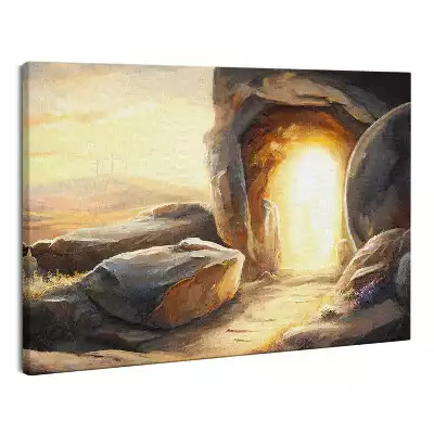 Obraz na płótnie Zmartwychwstanie Grota
