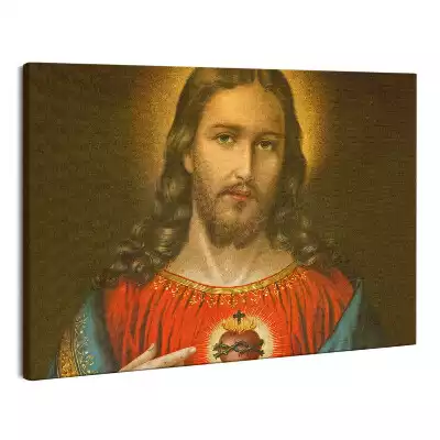 Foto obraz na płótnie Katolicki Serce Jezusa Chrystusa