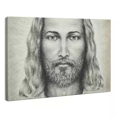 Obraz canvas Szkic Portret Jezusa Chrystusa