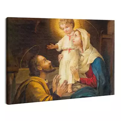 Obraz canvas Święta Rodzina z Jezusem