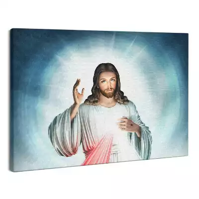 Obraz canvas Portret Jezus Miłosierny