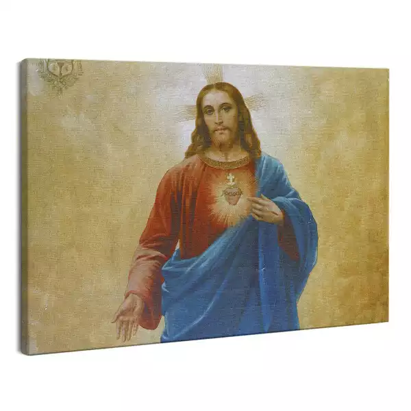 Obraz na płótnie abstrakcja Najświętsze Serce Jezusa