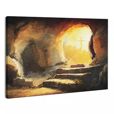 Obraz canvas Grób Pański Wielkanoc