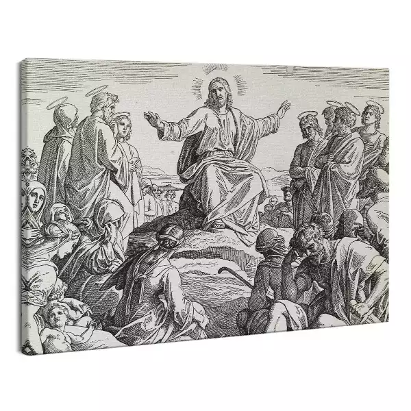 Zdjęcie na płótnie Jezus i uczniowie