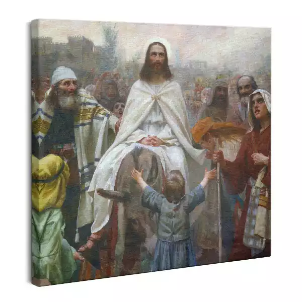 Obraz na płótnie Jezus Chrystus Niedziela Palmowa