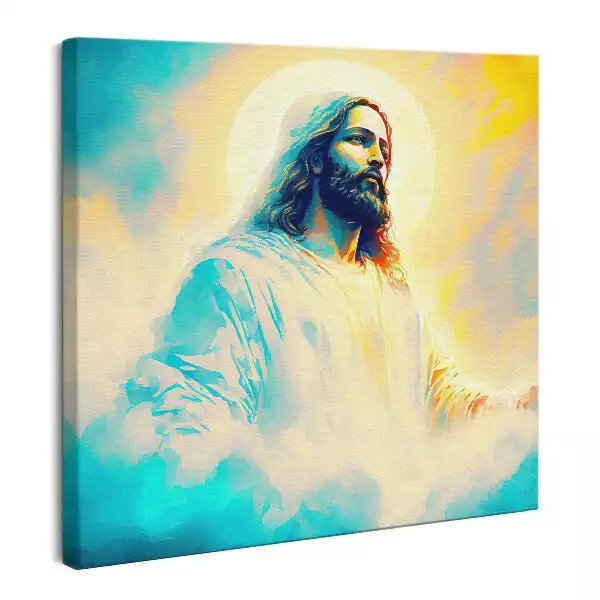 Obraz na płótnie Malowany Katolicki Jezus