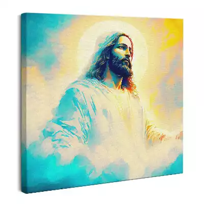 Obraz na płótnie Malowany Katolicki Jezus