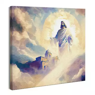 Obraz na płótnie Jezus opiekun kościoła