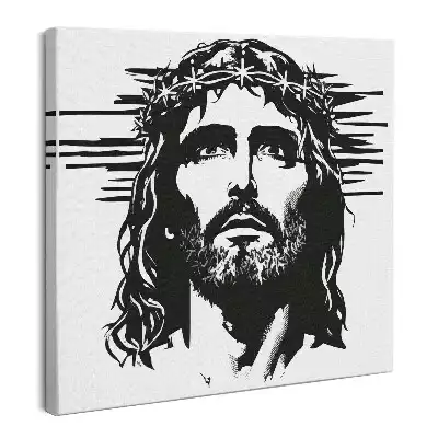 Obraz na płótnie Ilustracja Jezus Chrystus