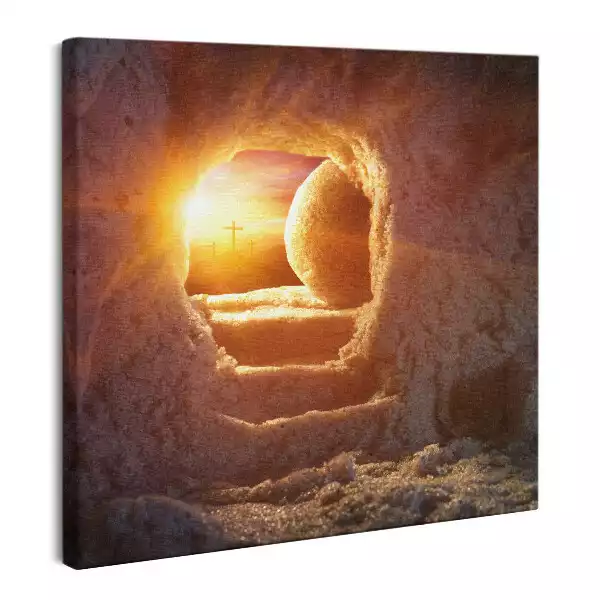 Obraz na płótnie Grota Zmartwychwstania Jezusa