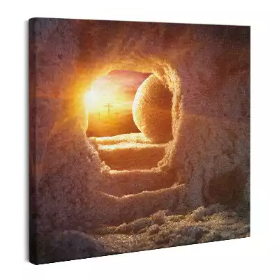 Obraz na płótnie Grota Zmartwychwstania Jezusa
