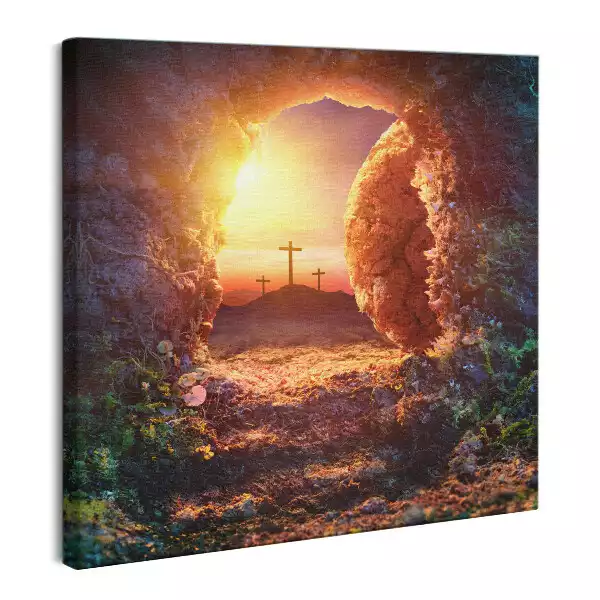 Obraz na płótnie Grota Zmartwychwstania Jezusa