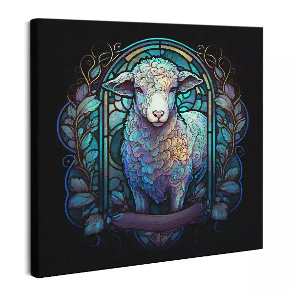 Obraz na płótnie baranek motyw religijny