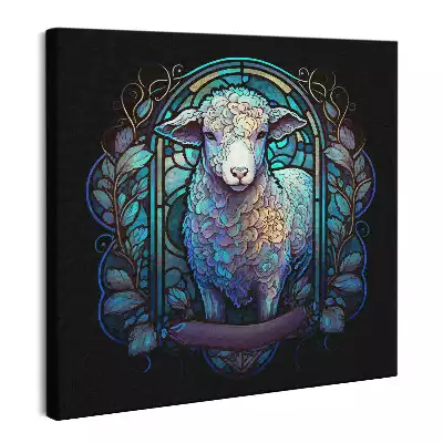 Obraz na płótnie baranek motyw religijny