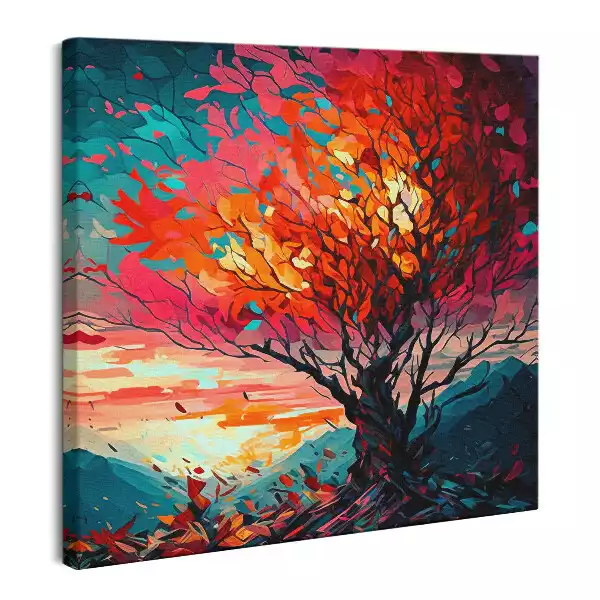 Obraz na płótnie Płonący Krzew Biblia