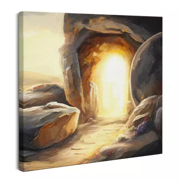 Obraz na płótnie Zmartwychwstanie Grota