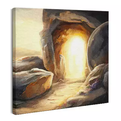 Obraz na płótnie Zmartwychwstanie Grota