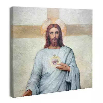 Obraz na płótnie Serce Jezusa Chrystusa