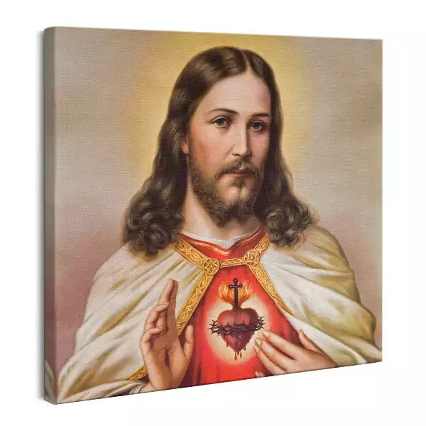 Obraz na płótnie Katolicki Serce Chrystusa