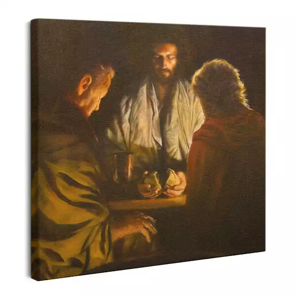 Obraz na płótnie Jezus i uczniowie Wieczerza