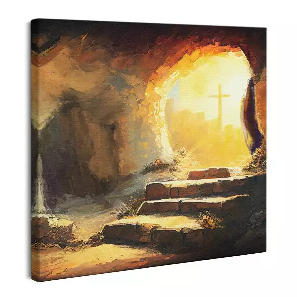 Obraz na płótnie Grób Pański Wielkanoc