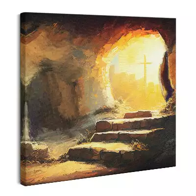 Obraz na płótnie Grób Pański Wielkanoc