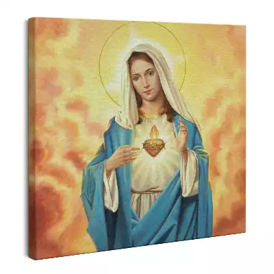 Obraz na płótnie Serce Maryi Matka Boska
