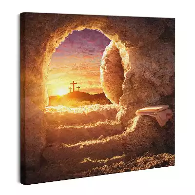 Obraz na płótnie Grota Krzyż Odkupienie Bóg