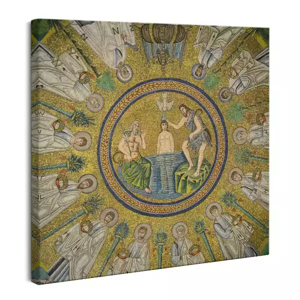 Obraz na płótnie Chrzest Święty Jezusa