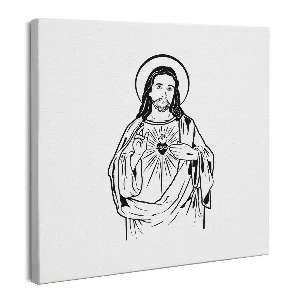 Obraz na płótnie Ilustracja Pan Jezus