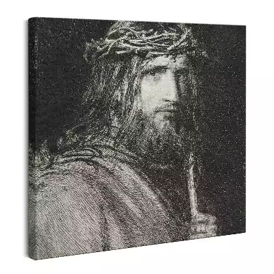 Obraz na płótnie Rycina Jezus Chrystus