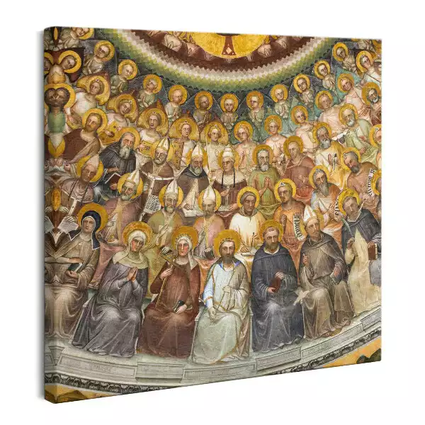 Obraz na płótnie Freski Świętych w katedrze – Giusto de Menabuoi