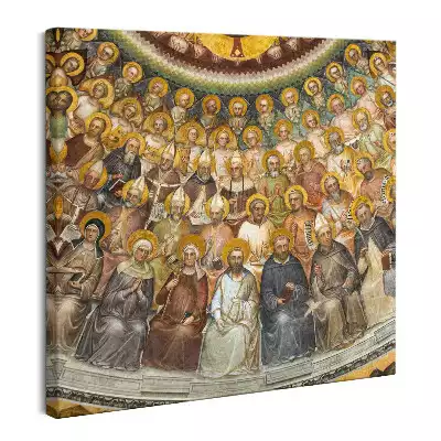 Obraz na płótnie Freski Świętych w katedrze – Giusto de Menabuoi
