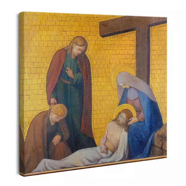 Obraz na płótnie Zdęcie Jezusa z krzyża