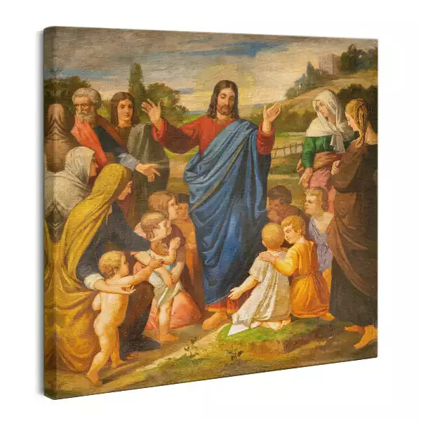 Obraz na płótnie Jezus Chrystus wśród dzieci