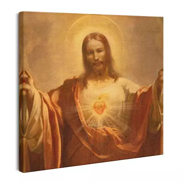 Obraz na płótnie Serce Jezusa Portret