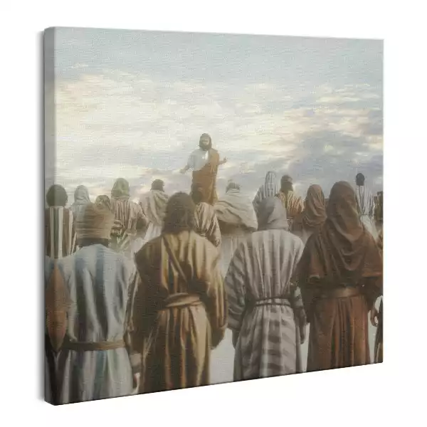 Obraz na płótnie Jezus Chrystus Kazanie na Górze