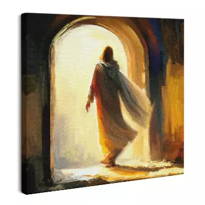 Obraz na płótnie Ilustracja zmartwychwstanie Jezusa Chrystusa