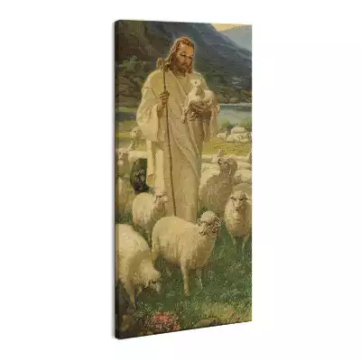 Foto obraz na płótnie Jezus Dobry Pasterz