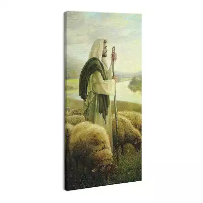 Foto obraz na płótnie Pasterz Jezus