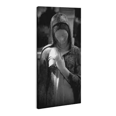 Foto obraz na płótnie Posąg Matka Boża