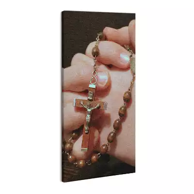 Foto obraz na płótnie Różaniec modlitwa