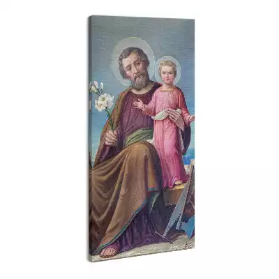 Foto obraz na płótnie Józef i Jezus