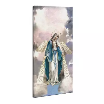 Foto obraz na płótnie Święta Maryja Matka Boża w niebie