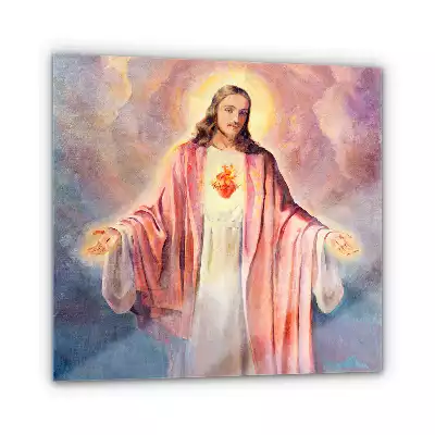 Obraz szklany Jezus Zmartwychwstały