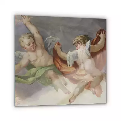 Obraz szklany Aniołki Aniołowie Religijne