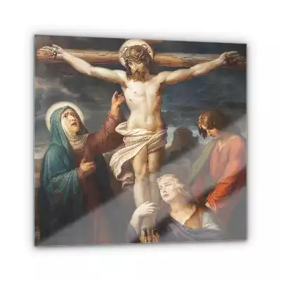 Obraz szklany Jezus Chrystus ukrzyżowany