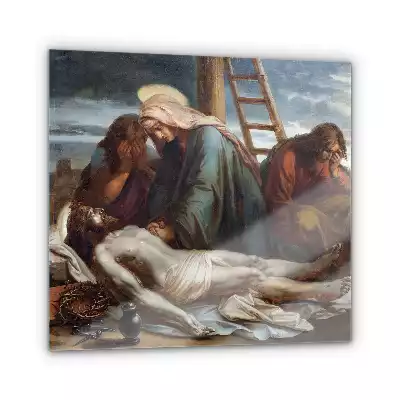 Obraz szklany Chrystus Zdjęty z Krzyża