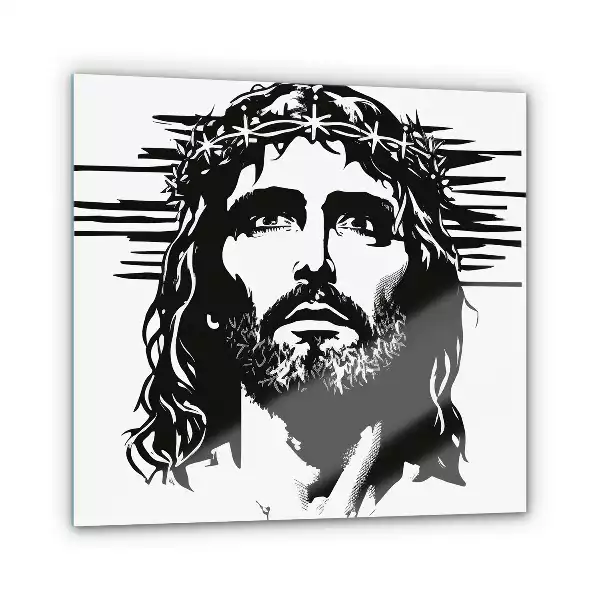 Obraz na szkle Ilustracja Jezus Chrystus
